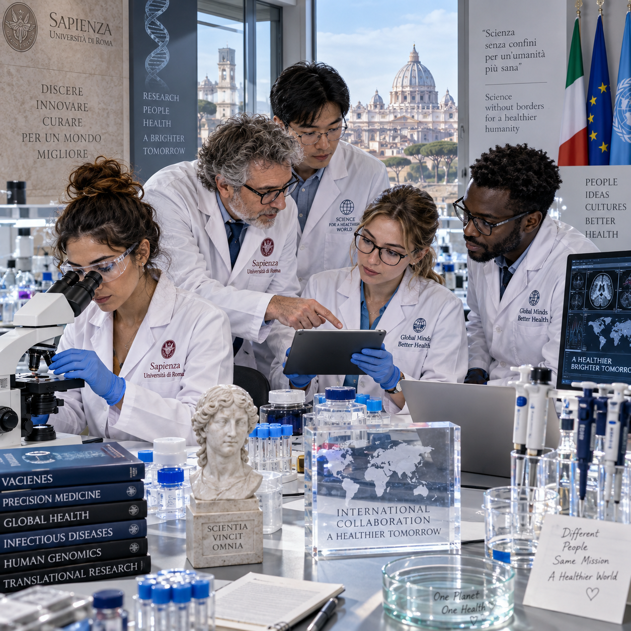 Collaborazioni internazionali del Dipartimento di Medicina della Sapienza